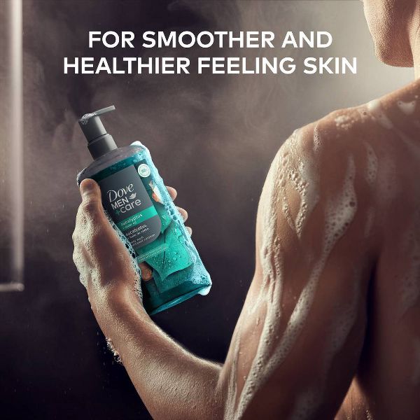 Dove Men+Care Relax Plant Based Body Wash - Eucalyptus & Cedar Oil - 26 fl oz