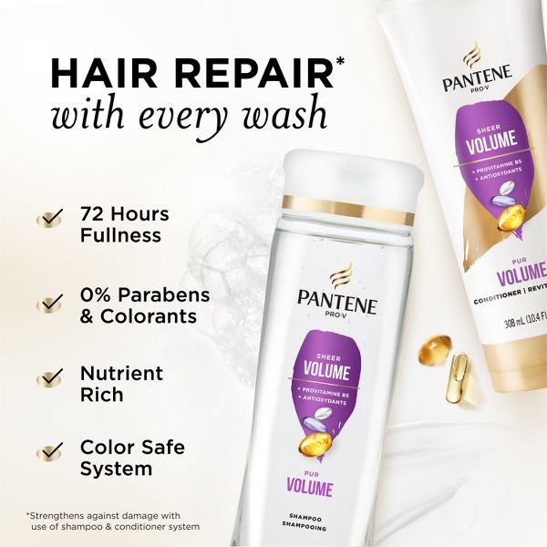Pantene Pro-V Volume & Body Shampoo and Conditioner Dual Pack - 22.4 fl oz