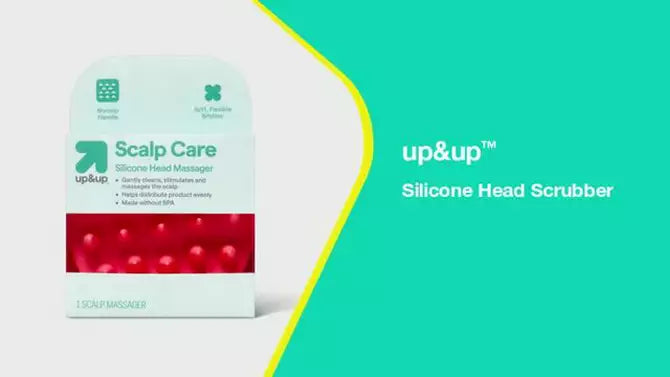 Up&Up Silicone Head Scrubber - up&up™