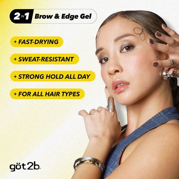 Got2B Glued Brows & Edges Hair Gel - 0.54oz