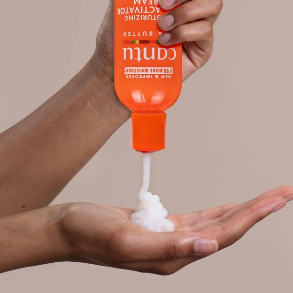 Cantu Hair Moisturizing Curl Activator Cream - 12 fl oz: Volumizing For Textured, Curly Hair