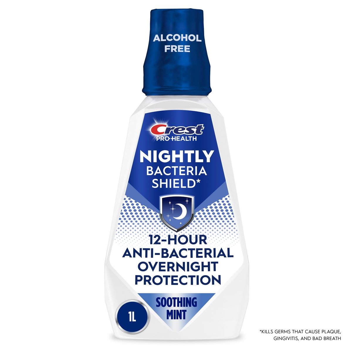 Crest Pro-Health Nightly Bacteria Shield Mouthwash - 1L