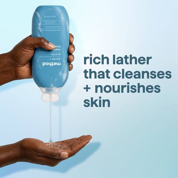 Method Men's Body Wash - Glacier + Granite - 18 fl oz