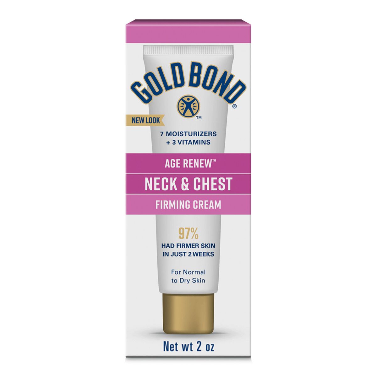 Gold Bond Skin Firming Neck and Chest Lotion - Unscented - 2oz