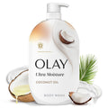 Olay Ultra Moisture Coconut Oil, Vitamin B3 and Hyaluronic Blend Body Wash - 35 fl oz