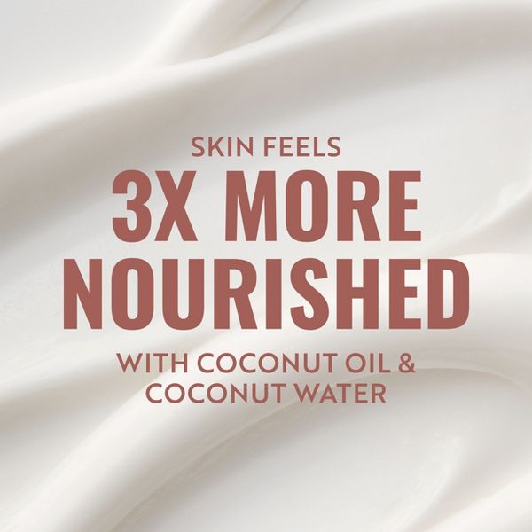 Jergens Hydrating Coconut Hand and Body Lotion for Dry Skin, Dermatologist Tested - 33.8 fl oz