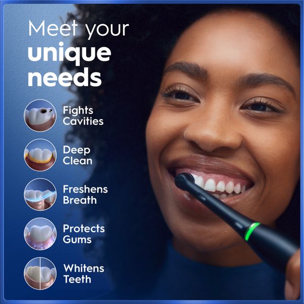 Oral-B iO Series 5 Electric Toothbrush with Brush Head - Ultimate White