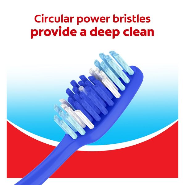 Colgate Extra Clean Manual Toothbrush Medium - 6ct