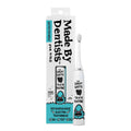 Made by Dentists Kids' Shark Rechargeable Electric Toothbrush with Timer and 3 Brush Heads - White