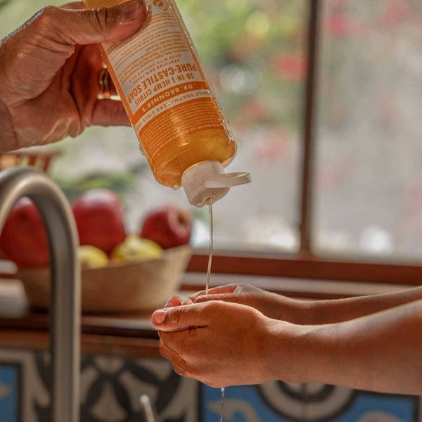 Dr. Bronner's Magic Pure Castile Liquid Soap Bodywash - Citrus - 16 fl oz