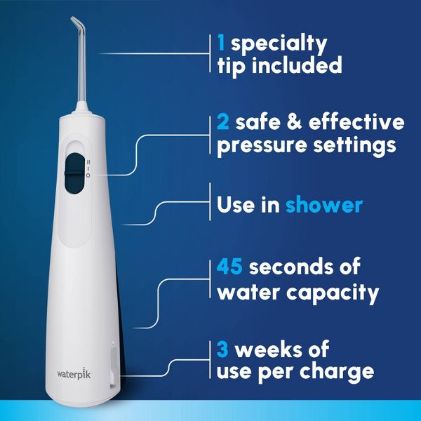Waterpik Cordless 1000 Water Flosser - Blue/White