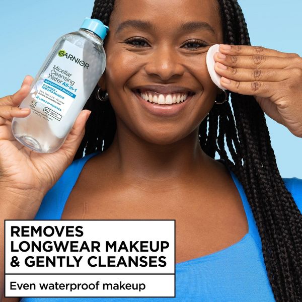 Garnier Waterproof Makeup Remover Micellar Water and Facial Cleanser - 13.5 fl oz