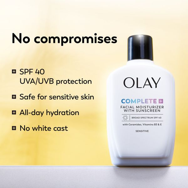 Olay Complete Plus Face Lotion with Sunscreen - SPF 40 - 6 fl oz