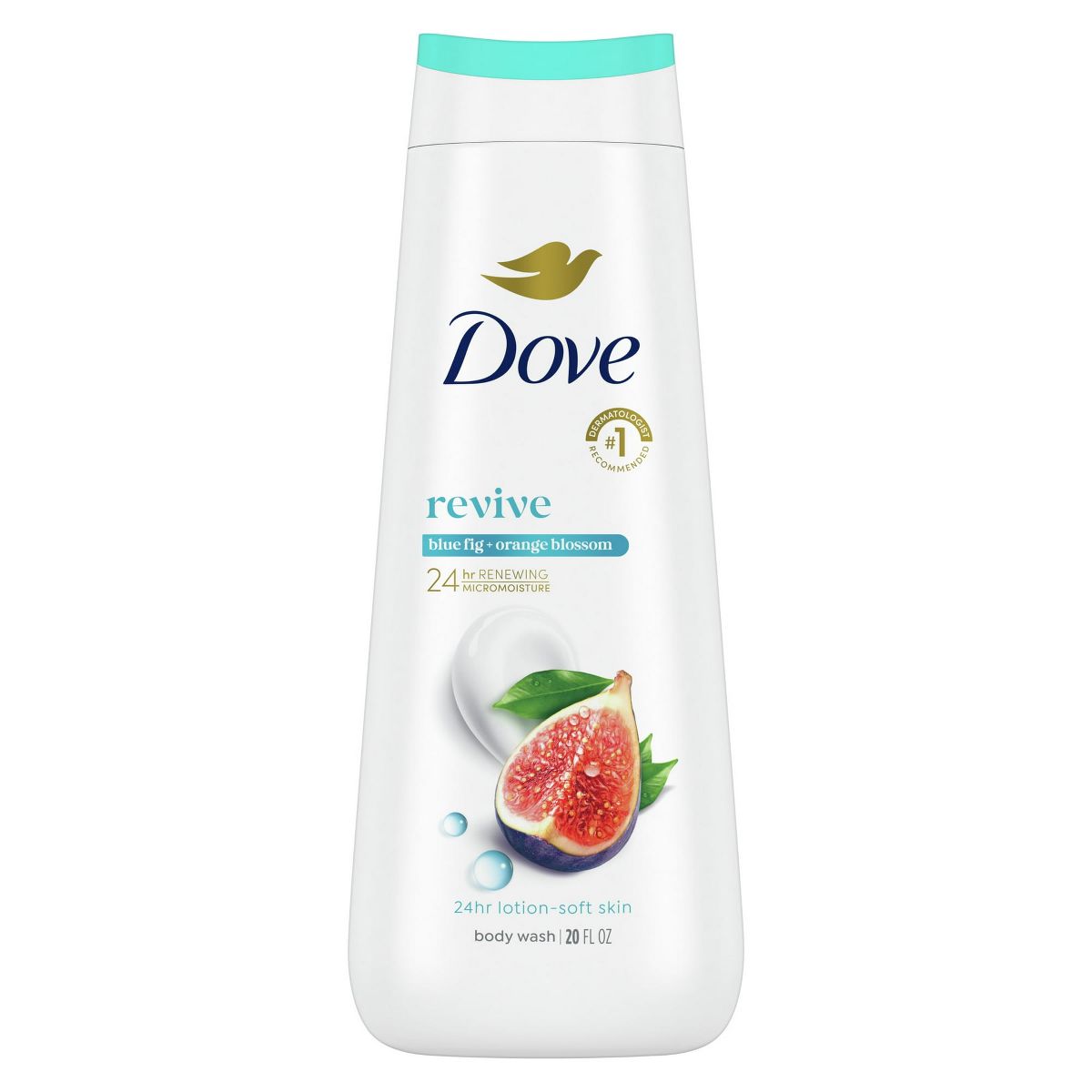 Dove Body Wash Reviving Blue Fig & Orange Blossom, 20 oz