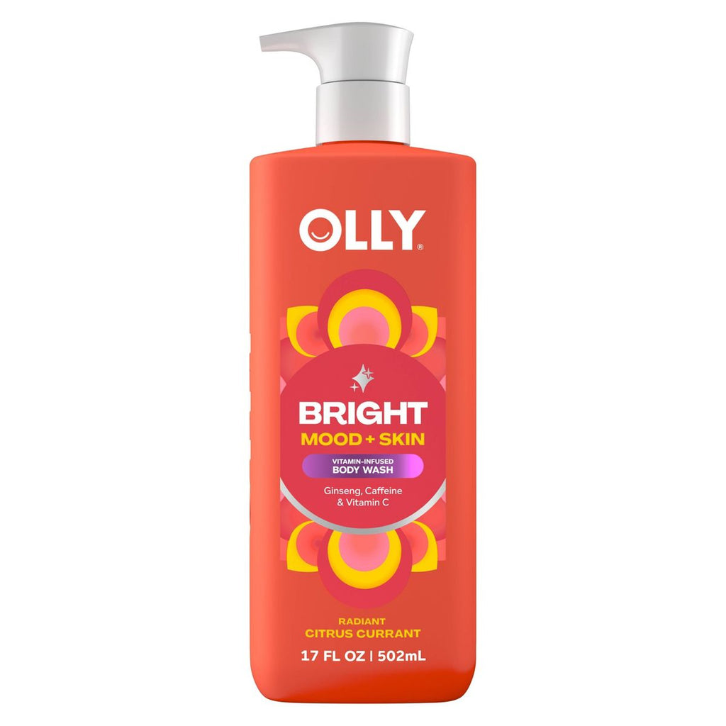 OLLY Bright Mood and Skin Vitamin-Infused Body Wash - Citrus Currant - 17 fl oz