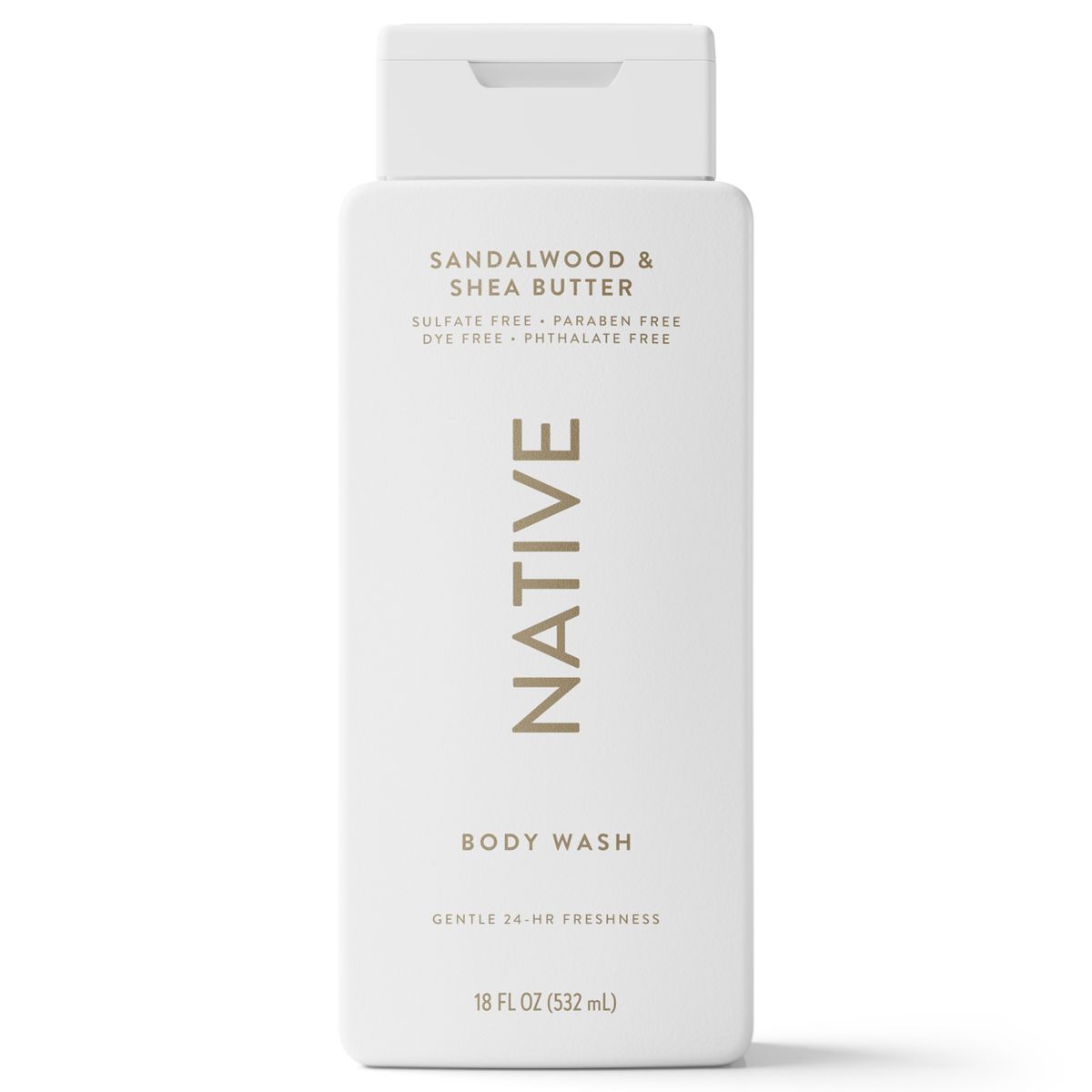 Native Body Wash - Sandalwood & Shea Butter - 18 fl oz