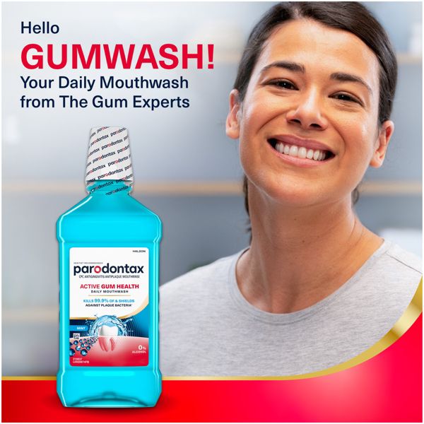 Parodontax Active Gum Health Mint Rinse Mouthwash - 16.9 fl oz/3ct