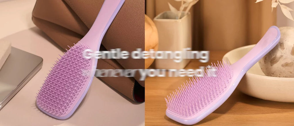 Tangle Teezer Fine & Fragile Detangling Hair Brush - Runway Pink