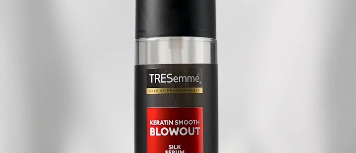 Tresemme Weightless Silk Serum for Intense Salon-Level Shine Keratin Smooth with Heat Protection and Frizz Control - 3.3oz