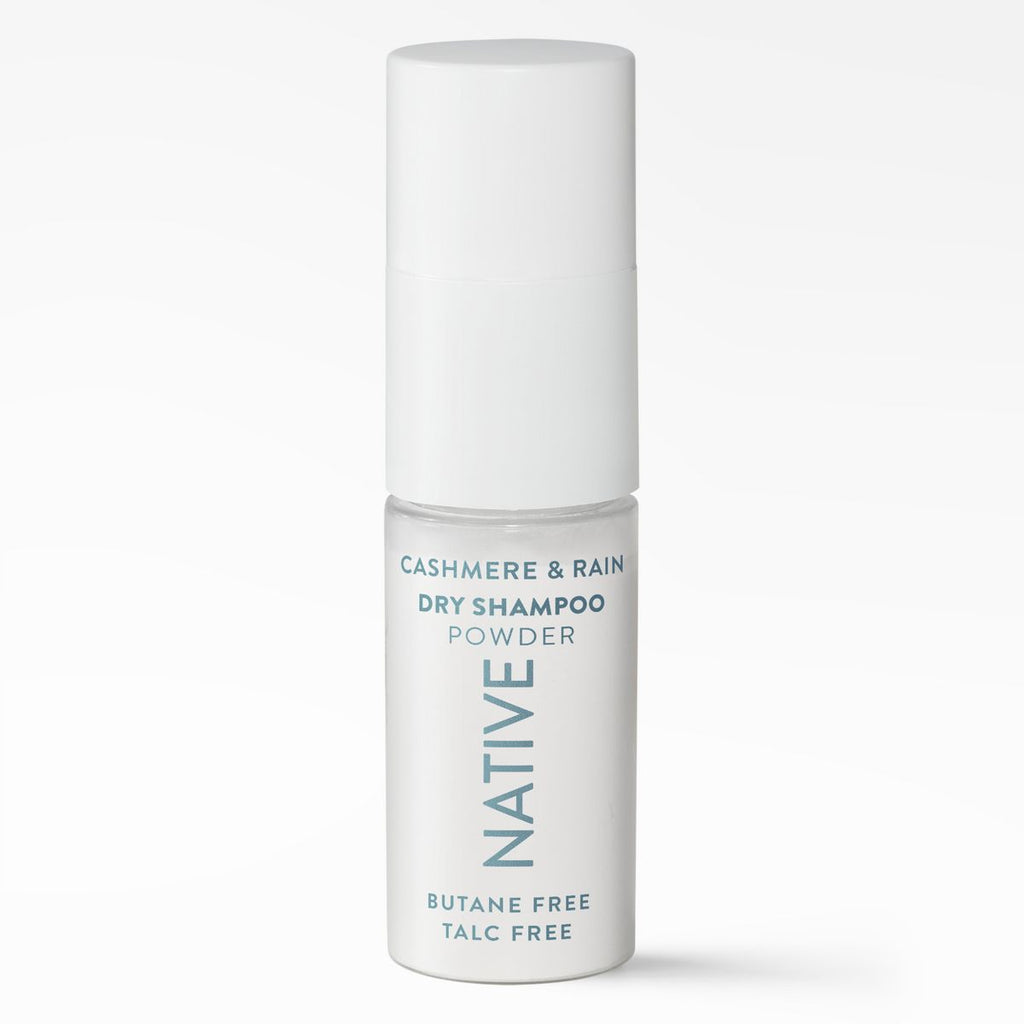 Native Powder Dry Shampoo - Cashmere & Rain - 1oz: Talc-Free, Non-Aerosol, Vegan, All Hair Types