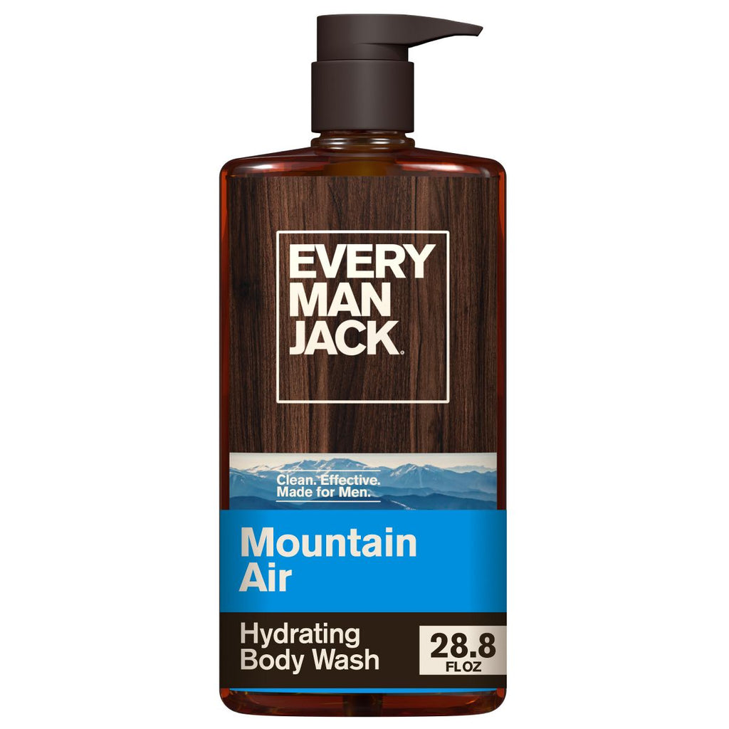 Every Man Jack Naturally Derived Men's Body Wash - Mountain Air - 28.8 fl oz
