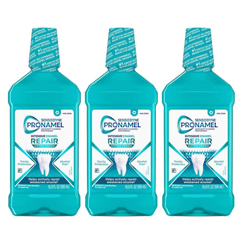 Sensodyne Pronamel Intensive Enamel Repair Mouthwash - 16.9 fl oz/3pk