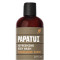Papatui Men's Sulfate-Free Exfoliating and Hydrating Body Wash - Sandalwood Suede - 18 fl oz