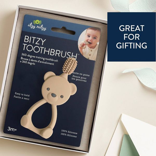 Itzy Ritzy Bitzy Infant Manual Toothbrush Soft - Bear