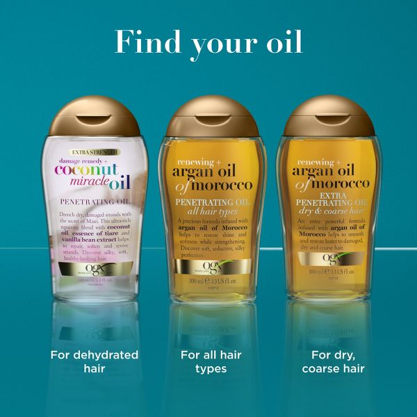 OGX Renewing + Argan Oil of Morocco Penetrating Hair Oil Treatment - 3.3 fl oz