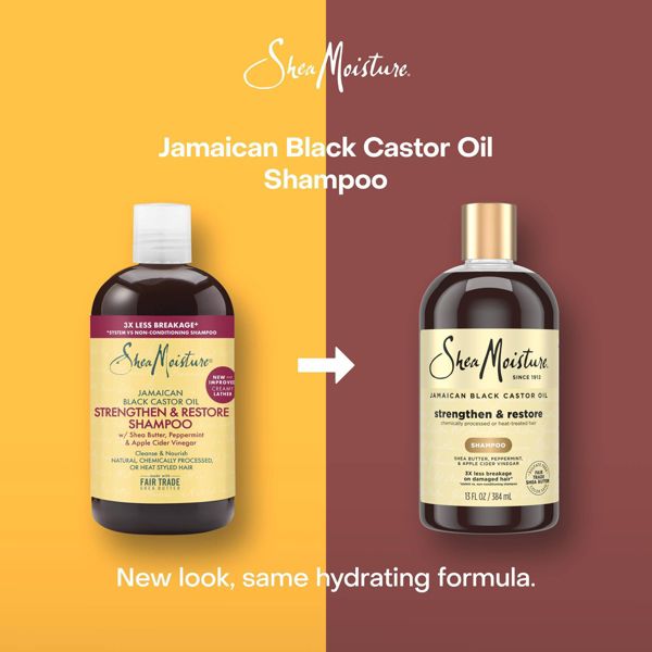 SheaMoisture Jamaican Black Castor Oil Strengthen & Restore Shampoo - 13 fl oz