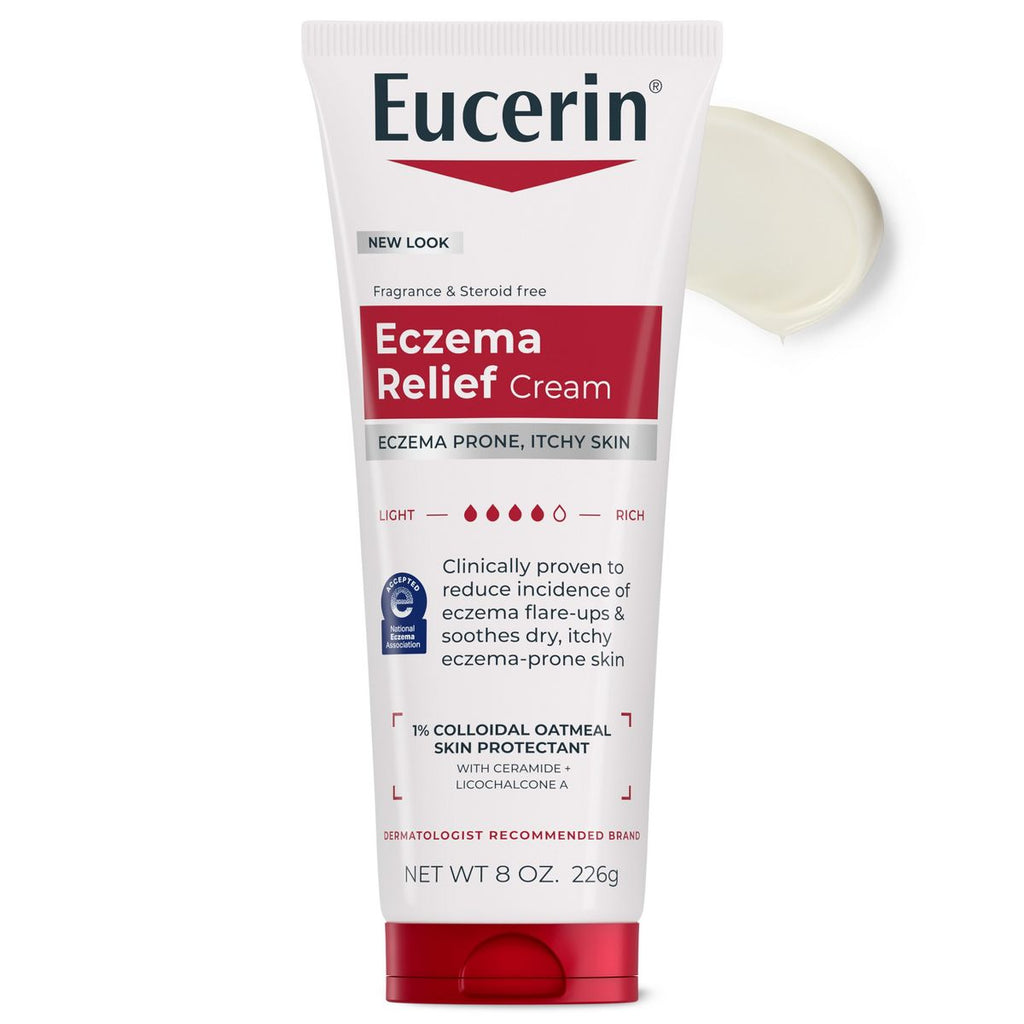 Eucerin Eczema Relief Body Cream for Dry Skin Unscented - 8oz