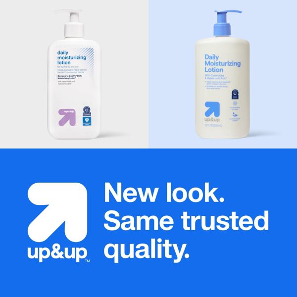 Daily Moisturizing Lotion for Normal to Dry Skin Unscented - 12 fl oz - up&up™
