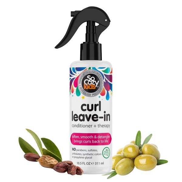 SoCozy Kids' Curl Leave-In Conditioner + Therapy Spray - 10.5 fl oz