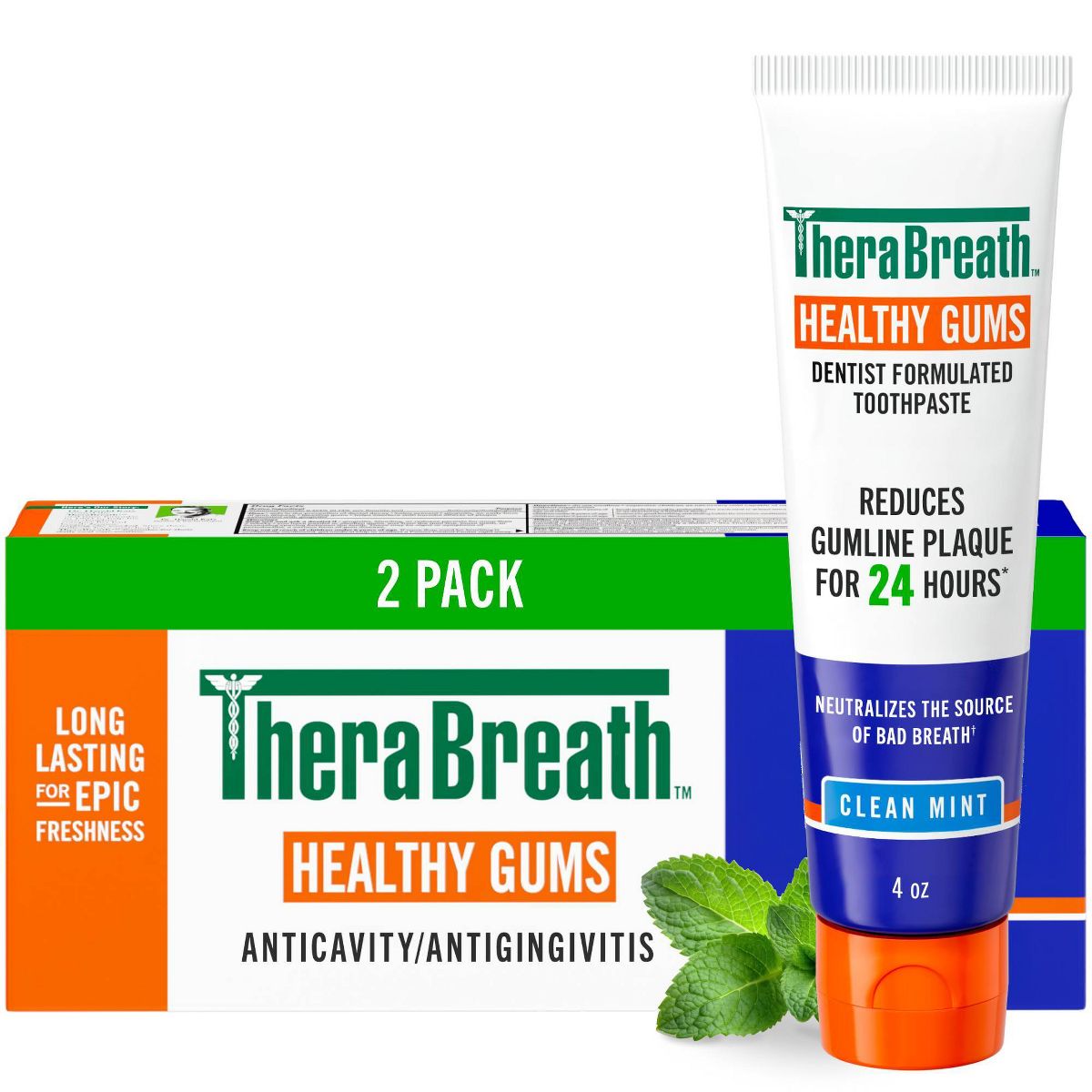 TheraBreath Healthy Gums Toothpaste - 4oz