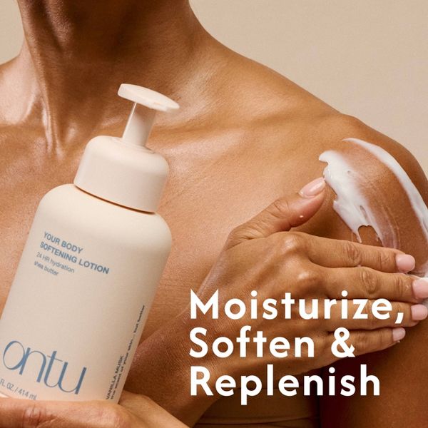 Ontu Moisturizing Body Lotion with Shea Butter for 24 HR Hydration - 14oz