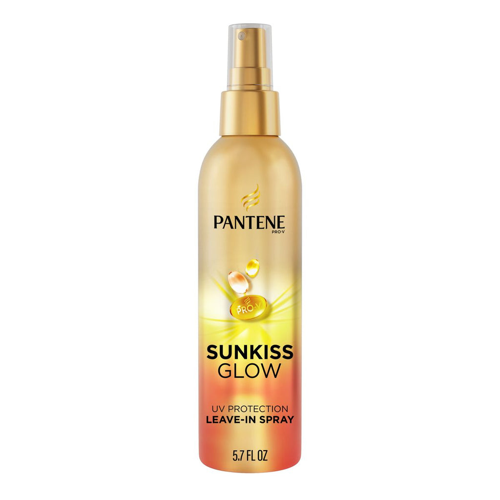 Pantene Sunkiss Glow Spray UV Hair Protection Leave-In Conditioning Treatment 5.7 oz