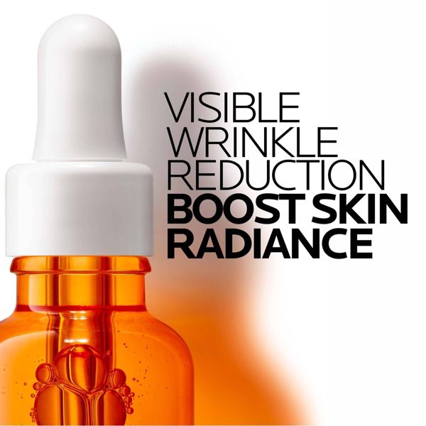 La Roche Posay Pure Vitamin C Face Serum with Salicylic Acid & Neurosensine, Anti-Aging Serum for Sensitive Skin - Travel Size - 1.01 fl oz