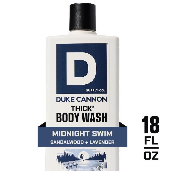 Duke Cannon Supply Co. THICK Men's Body Wash - Midnight Swim - 18 fl oz