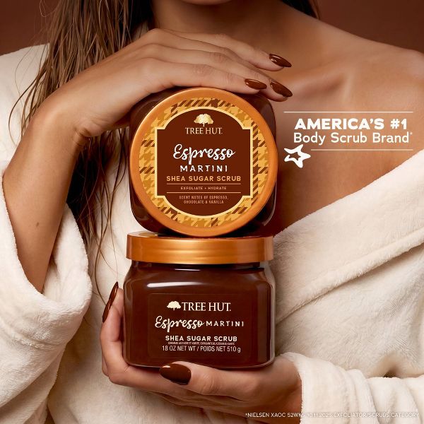 Tree Hut Espresso Martini Shea Sugar Body Scrub - 18oz