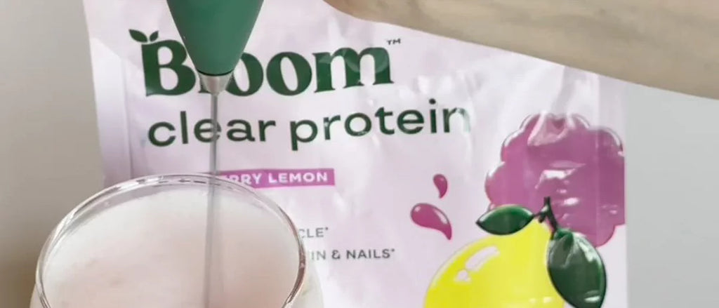 BLOOM NUTRITION Clear Protein Powder - Raspberry Lemon - 9.07oz