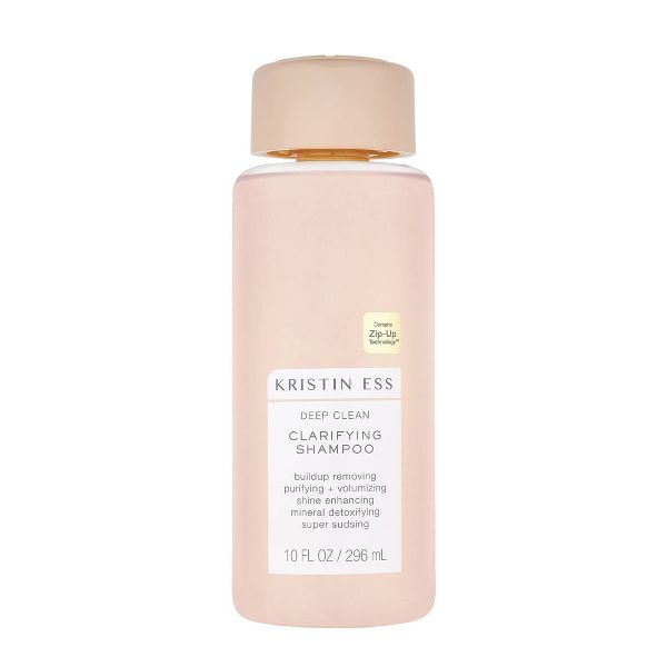 Kristin Ess Deep Clean Clarifying Shampoo for Build Up, Dirt + Oil, Cleanse + Detox Oily Hair - 10 fl oz