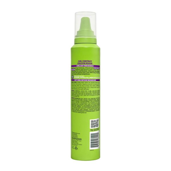 Garnier Fructis Style Curl Construct Creation Hair Mousse - 6.8oz