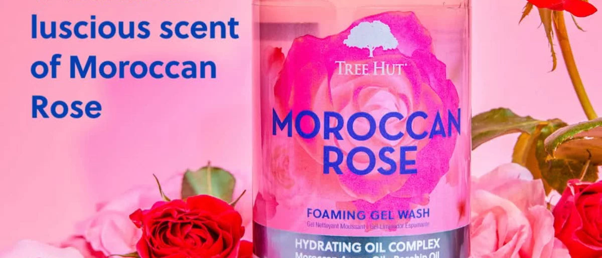 Tree Hut Moroccan Rose Foaming Gel Body Wash - 18 fl oz