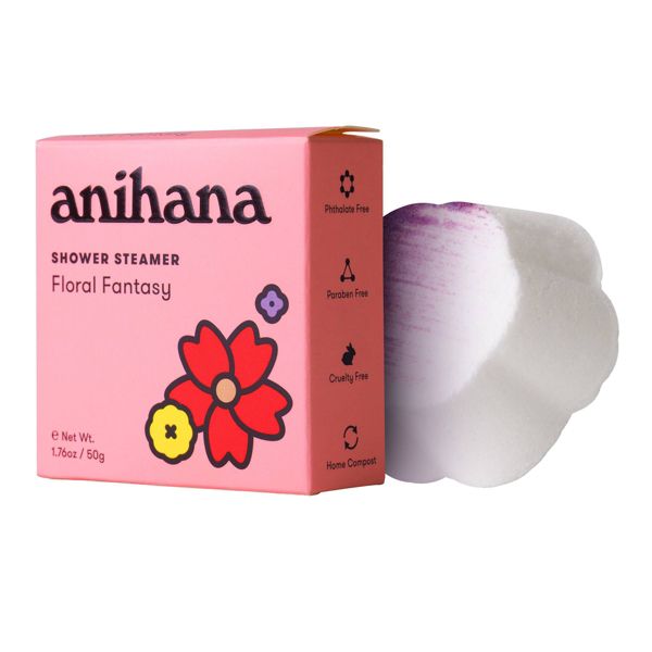 anihana Shower Steamer Floral Fantasy - 1.76oz