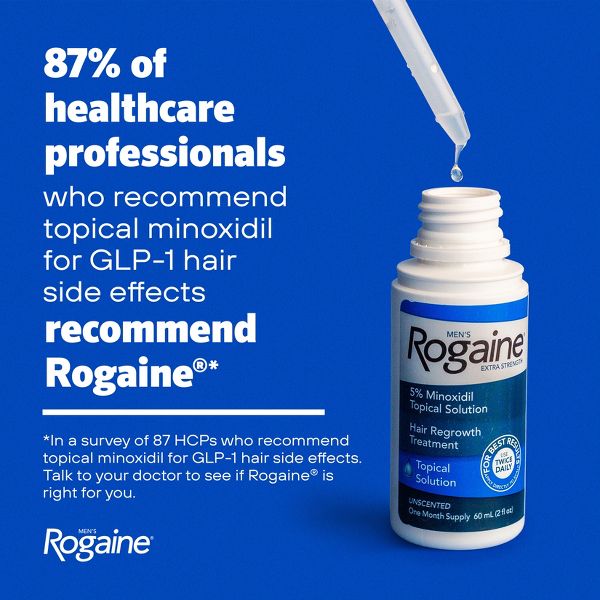 Rogaine Men's Hair Treatment Solution - Trial Size - 2 fl oz/3pk