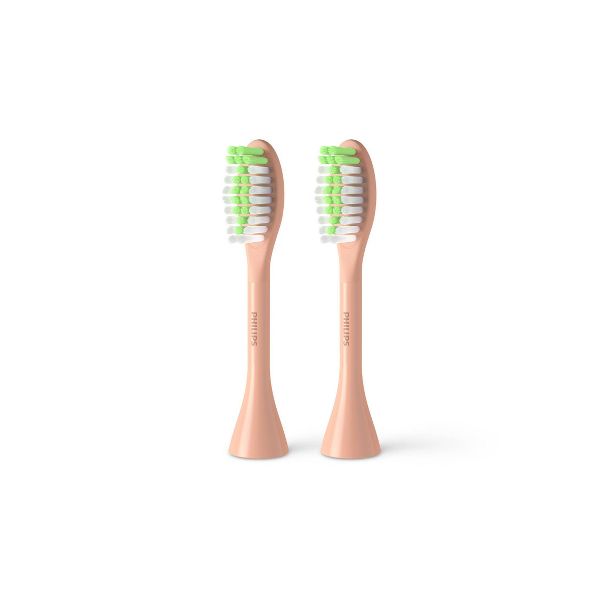 Philips One by Sonicare Replacement Electric Toothbrush Head - BH1022/01 - Coral - 2pk