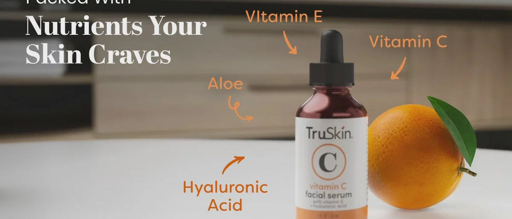 TruSkin Vitamin C Anti-Aging with Hyaluronic Acid Face Serum - 1 fl oz