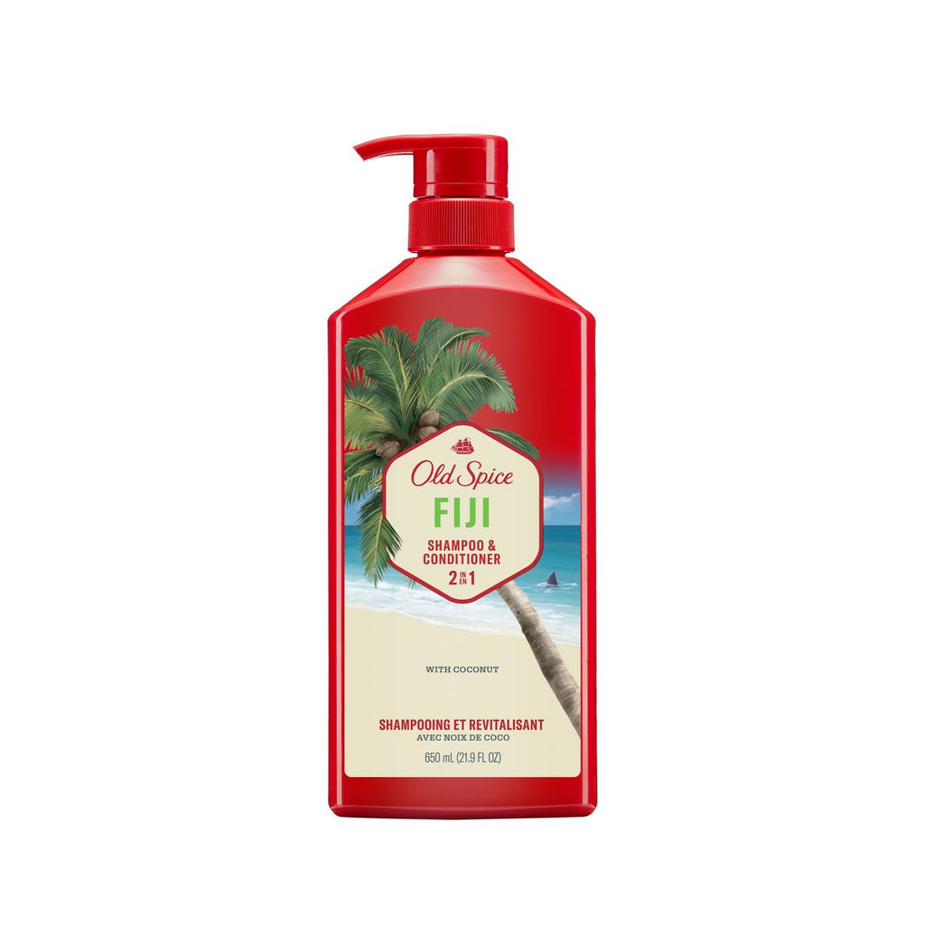 Old Spice Men's Fiji 2-in-1 Shampoo & Conditioner - 21.9 fl oz
