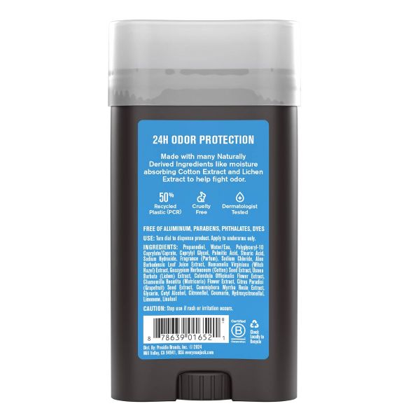 Every Man Jack Mountain Air 16.9 fl oz Body Wash + 2 Pack/3oz Each Deodorant