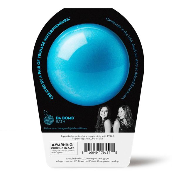 Da Bomb Bath Glow Blue Bath bomb - 6.5oz